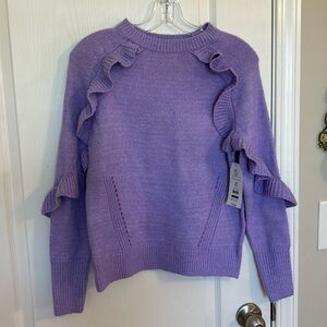TIME & TRU purple sweater